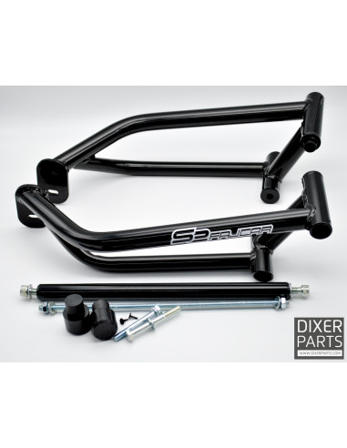 Kawasaki ZX6R 636 Crash Cage - (2003-2026) - Engine Guard Crash Bar Stunt drift
