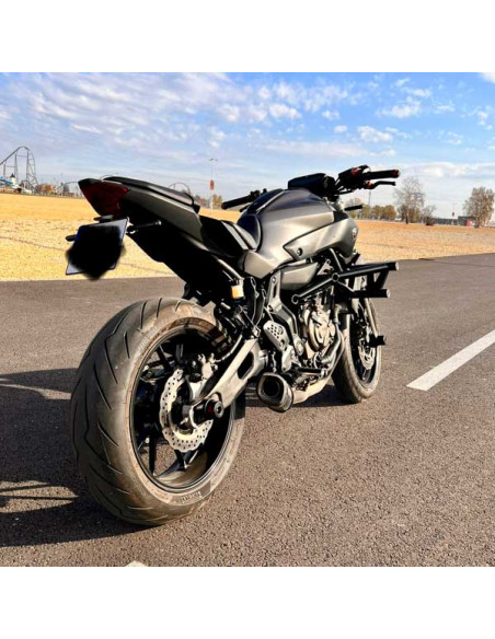 Yamaha MT-07 (FZ-07) crash cage (2014-2026) - Stunt Drift Street Engine Guard Highway Bar
