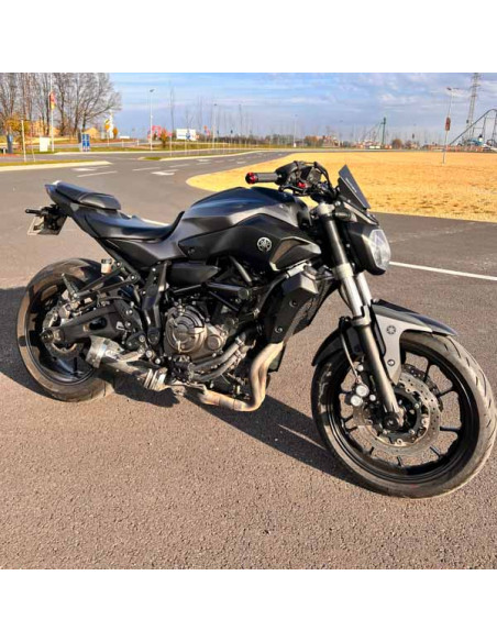 Yamaha MT-07 (FZ-07) crash cage (2014-2026) - Stunt Drift Street Engine Guard Highway Bar