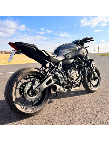 Yamaha MT-07 (FZ-07) crash cage (2014-2026) - Stunt Drift Street Engine Guard Highway Bar