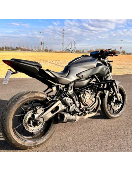 Yamaha MT-07 (FZ-07) crash cage (2014-2026) - Stunt Drift Street Engine Guard Highway Bar