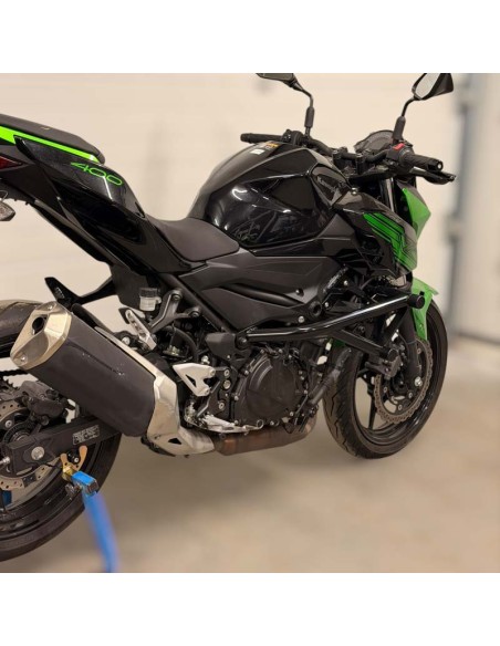 Crash Cage Engine Guard Bar Kawasaki Kawasaki Z400 (2019-2023)  Street Stunt Gymkhana Small